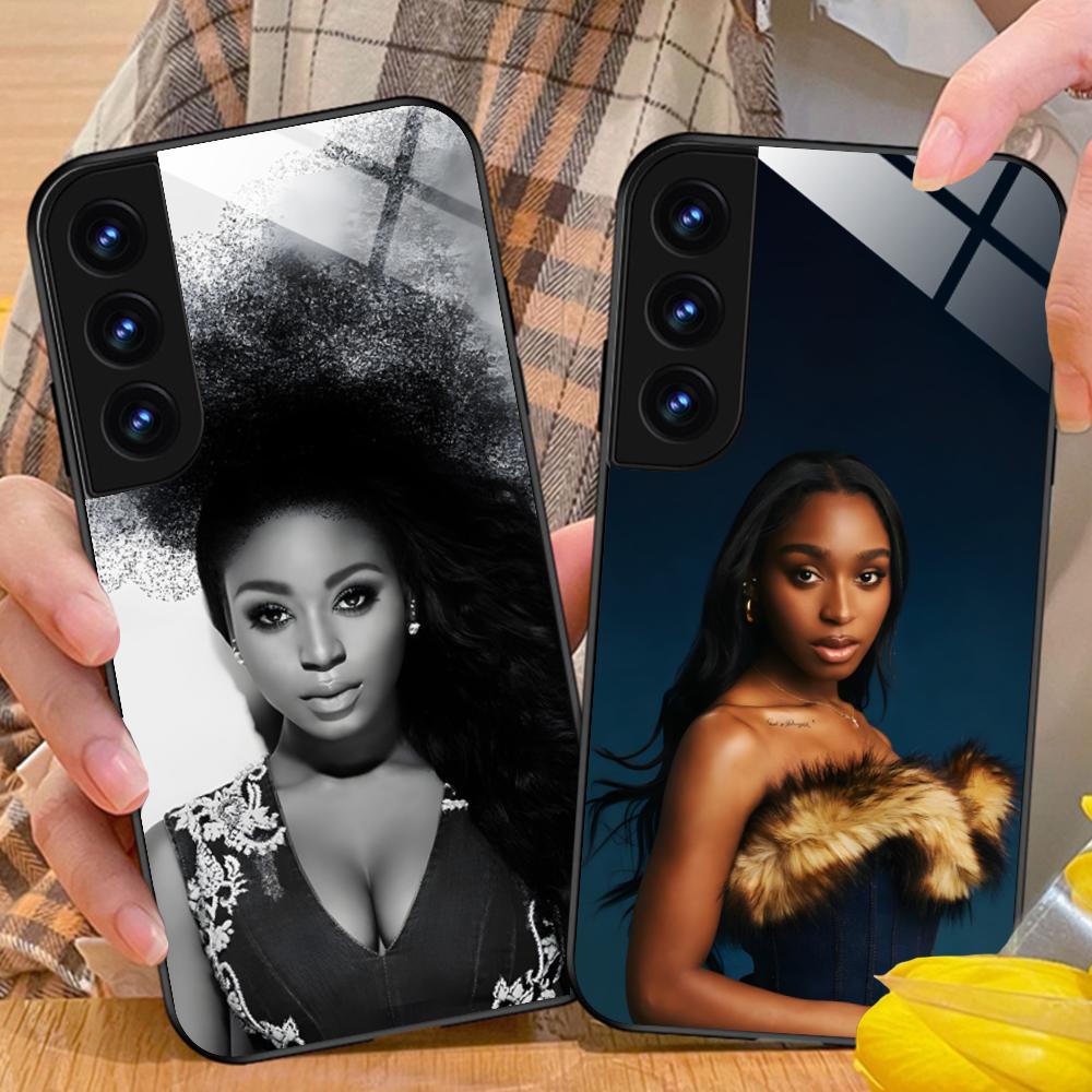 Normani Kordei Glass Mobile Phone Case for Samsung Galaxy S26 S25 S24 S23 S22 S21 S20 Note20 Plus FE Ultra Colorful Cover