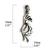 Native American Indian Kokopelli Silver 925 Pendant Women's Men's