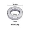 Stainless Steel Magnetic Penis Weight Ring - Adult Erotic Restraint Toy