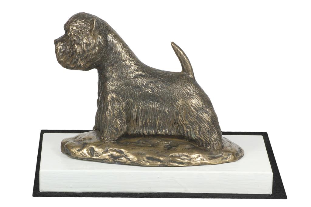 West Highland White Terrier, Westie - Statuetka Psa, Figurka Na Białej Podstawie, Trofeum Na Wystawę Psów Marki Art-Dog