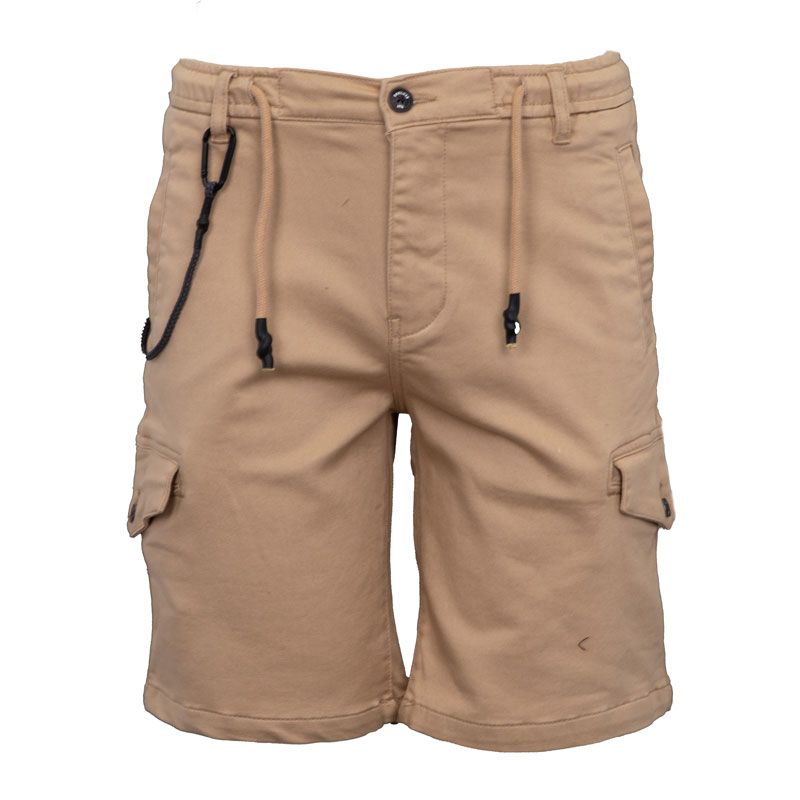 

Короткие бежевые шорты-карго на шнурках, мужские DEELUXE 74 XL бежевый