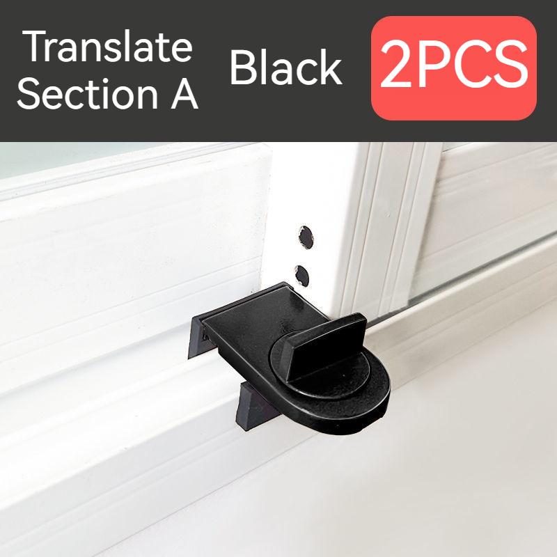 1/2PCS Sliding Sash Stopper Cabinet Lock Straps Door Security Anti-theft Lock Window Sliding Doors Lock Baby Kids Child Safety