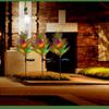 2PCS Solar Garden Lights Christmas Tree Outdoor Pathway Yard Lights Decorations