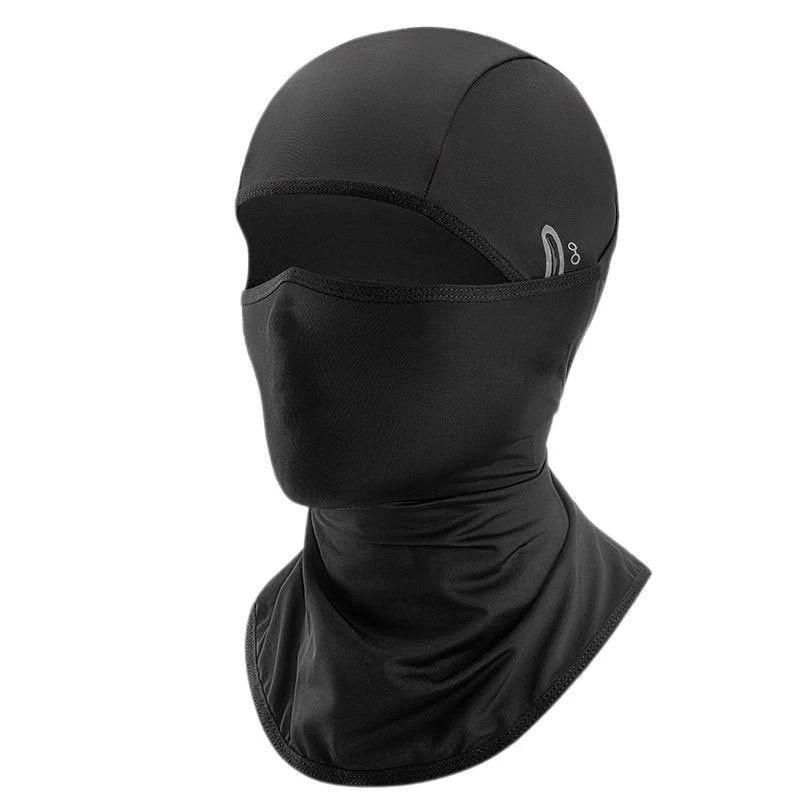 Ice Silk Sun Protection Cycling Mask UV Protector for Men/Women Outdoor Motorcycle Breathable Windproof Face Protection Headgear