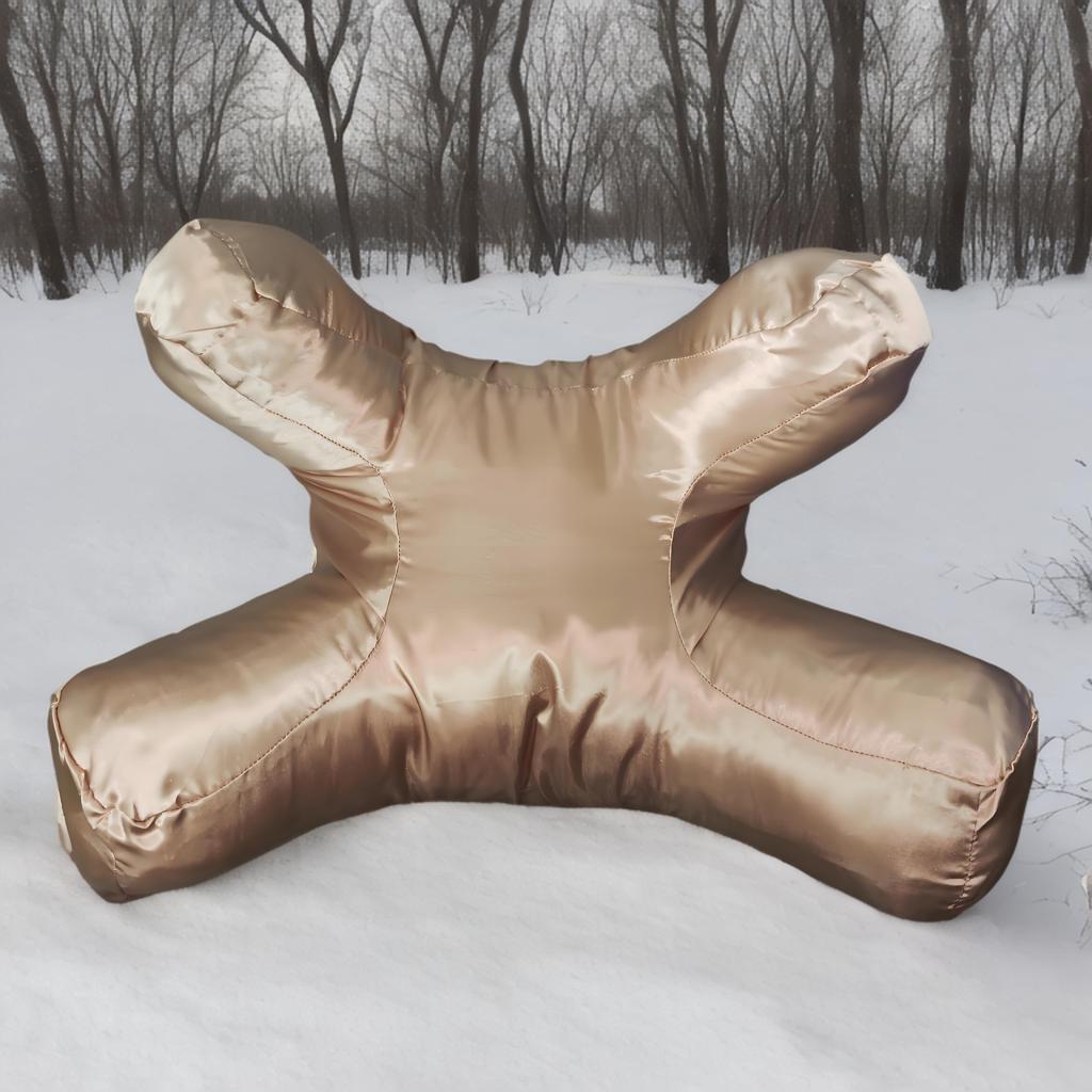 Beauty Pillow Ergonomic Portable Side Sleeping Pillow Comfortable Anti Wrinkle Face Pillow Cervical Neck Beauty Pillow