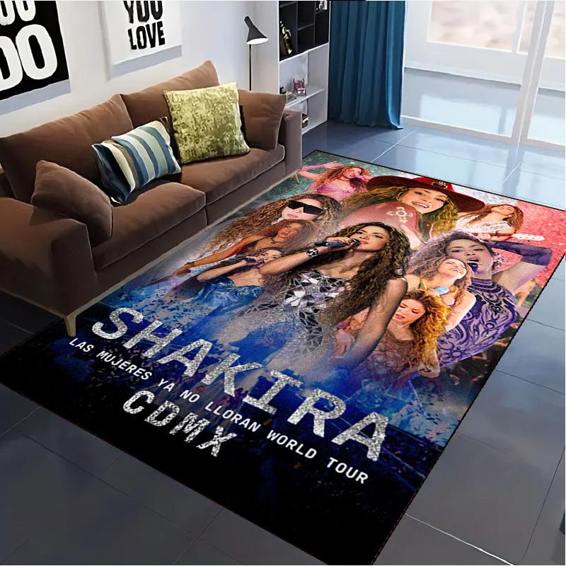 Shakira Carpet Rug for Living Room Bedroom Home Sofa Decoration,Kids play Non-slip Floor Mat