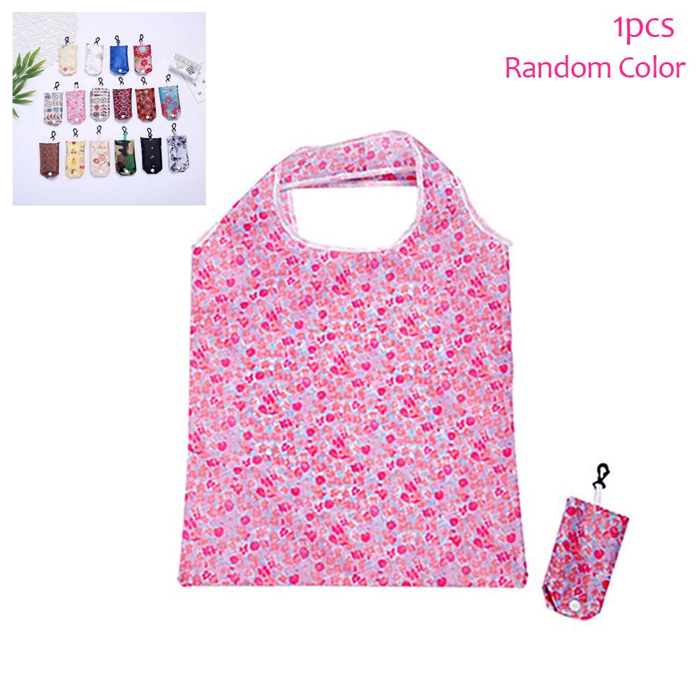 Случайный цвет Портативная Складная Большая Вместимость Хозяйственная Сумка