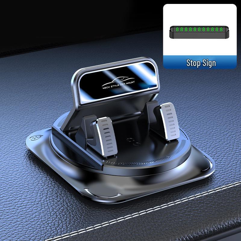 Handyhalterung für Armaturenbrett - Stabile rutschfeste Navigationshalterung mit anpassbarem Logo