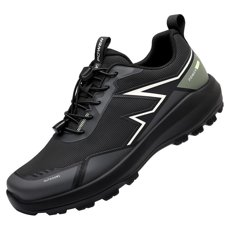 Fashion New 2025 Men's Mountain Climbing Shoes Wear-Resistant Slip-On Running Sports Shoes Outdoor Spring Autumn Travel Casual Running