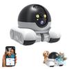 Robot Camera 1080P Wi-Fi Robot With Camera AI-powered Wi-Fi HD Double Lens 360-degree Night Vision With App Control Remote