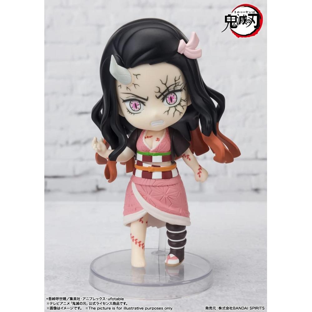 Figuarts Mini Demon Slayer: Kimetsu No Yaiba Nezuko Kamado, When Demonization Progresses, Approx. 90mm PVC & ABS Painted Movable Figure
