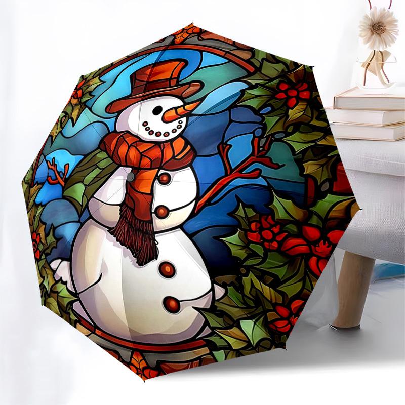 

1pc Sonic the Hedgehog Automatic Opening Folding Umbrella, 8 Bone Iron Frame, Portable Outdoor, Ideal Gift for Fans, Travelers, Everyday Use, Perfect
