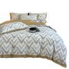 High-End Abraded 4Pcs Set Of Pure Cotton Thickened Light Luxury Cotton Super Soft Bedding Direct Sales