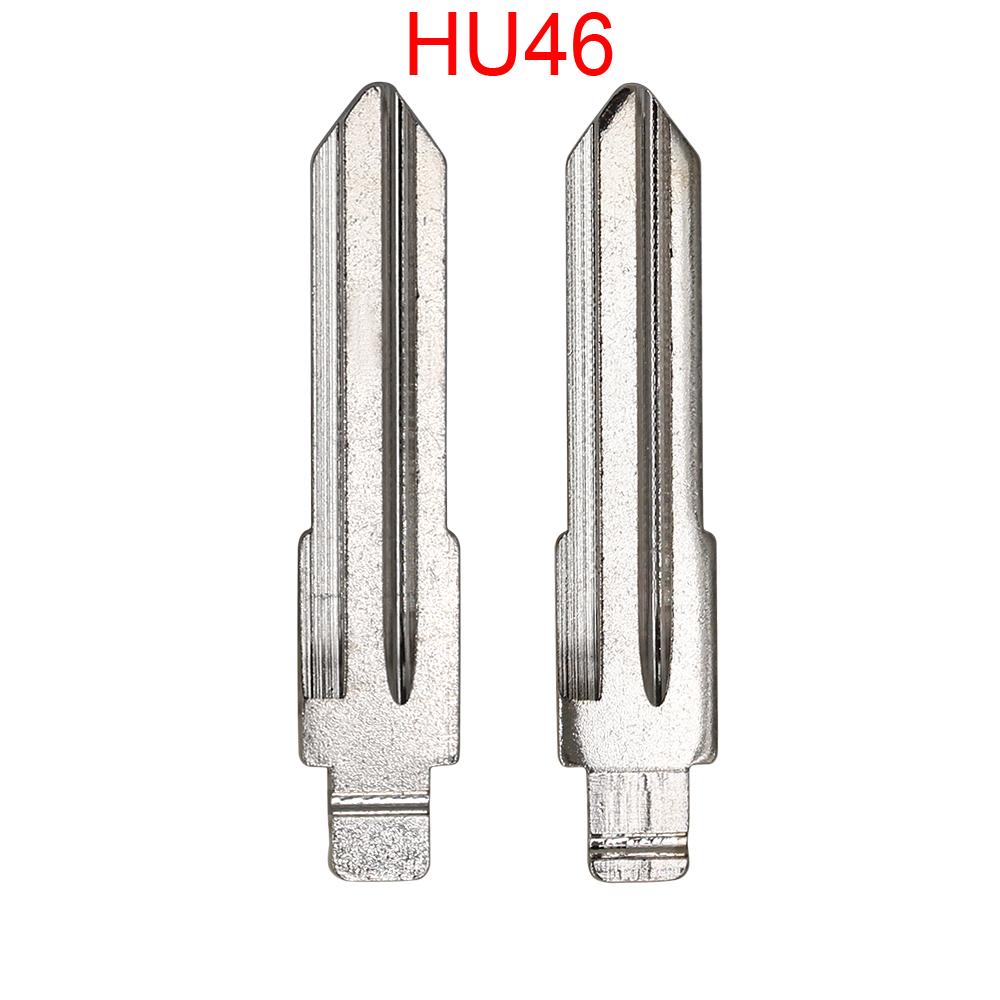 

KEYDIY VVDI JMD Universal Remotes Flip Blade HU100 YM28 HU43 HU46 Key Blank for Opel, for Buick,for Chevrolet Car Remote Blanks HU46