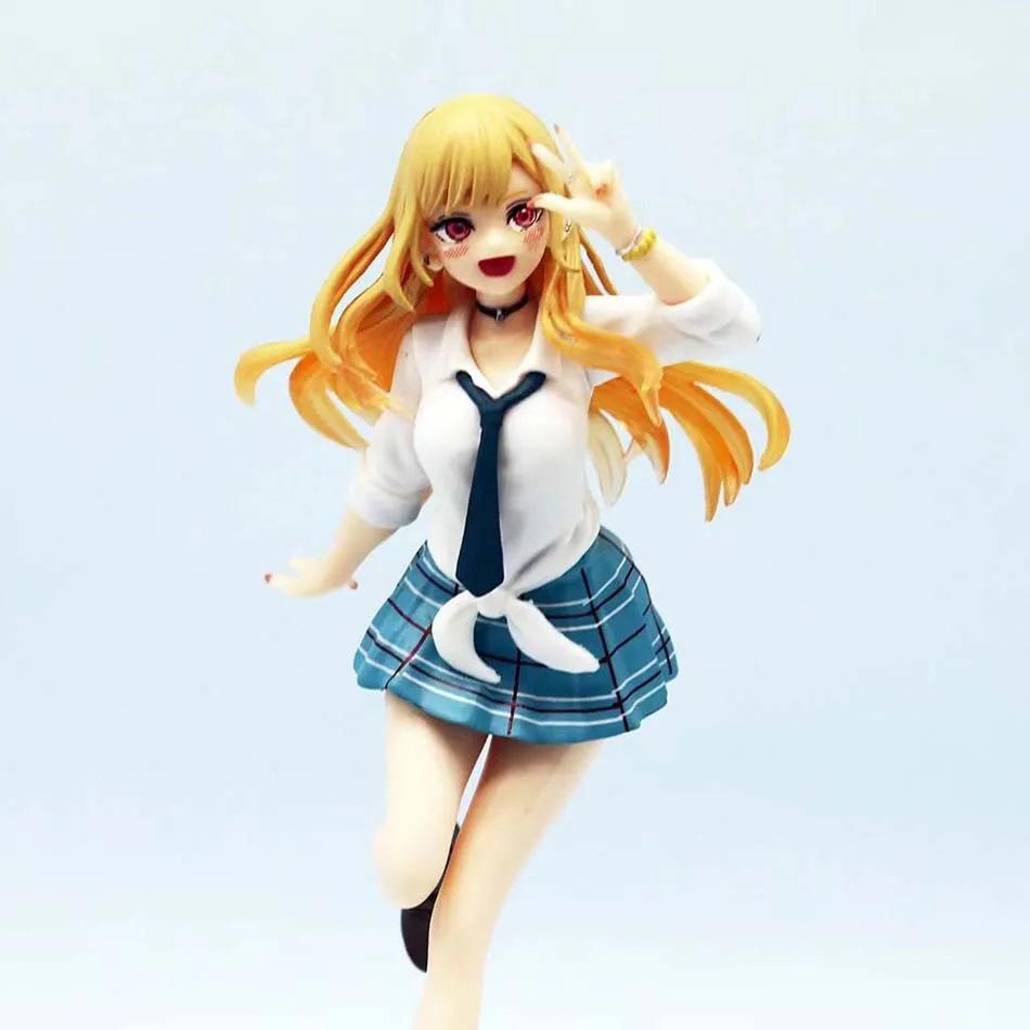 FuRyu Marin Kitagawa Anime Girl Figure My Dress-Up Darling Liz Sexy Action Noodle Stopper Model Doll Toys Poseable Articulated Scale Detailed Movable