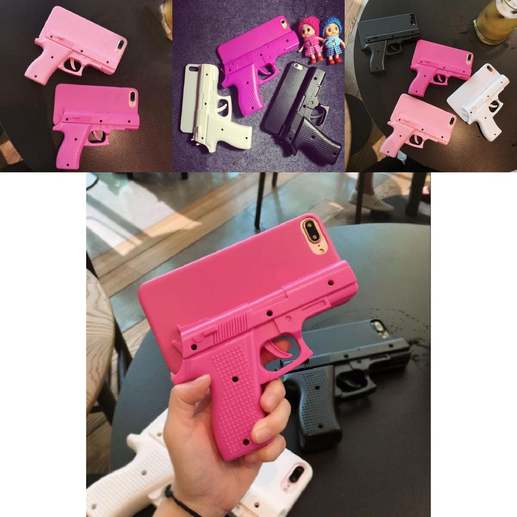 Neue spezielle einzigartige coole 3D-Pistolenform-Pistolenhülle für iPhone 7 Plus mit hochwertigen Materialien