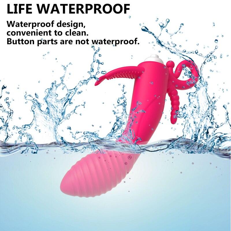 10rychlostní prstový vibrátor klitorisální masážní přístroj se stimulací bodu G Dámské masturbační dildo vibrátor Sexuální hračky pro dospělé