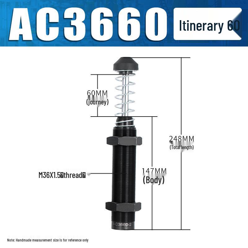 Amortizor Hidraulic cu Tampon pentru Roboți AC0806 1007 AD1416