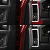 2x Bright Red Carbon Fiber Car Dashboard Side AC Vent Cover For Dodge RAM 09-12