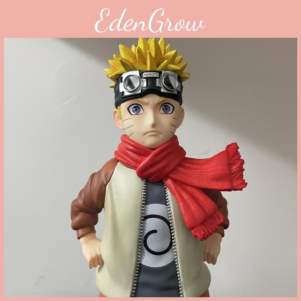 Figura de PVC Uzumaki Naruto Com Cabeça Dupla Intercambiável Para Colecionadores e Fãs de Anime