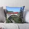Glacier Express Switzerland Square Pillowcase Polyester Linen Velvet Pattern Zip Decorative Bed Cushion Cover