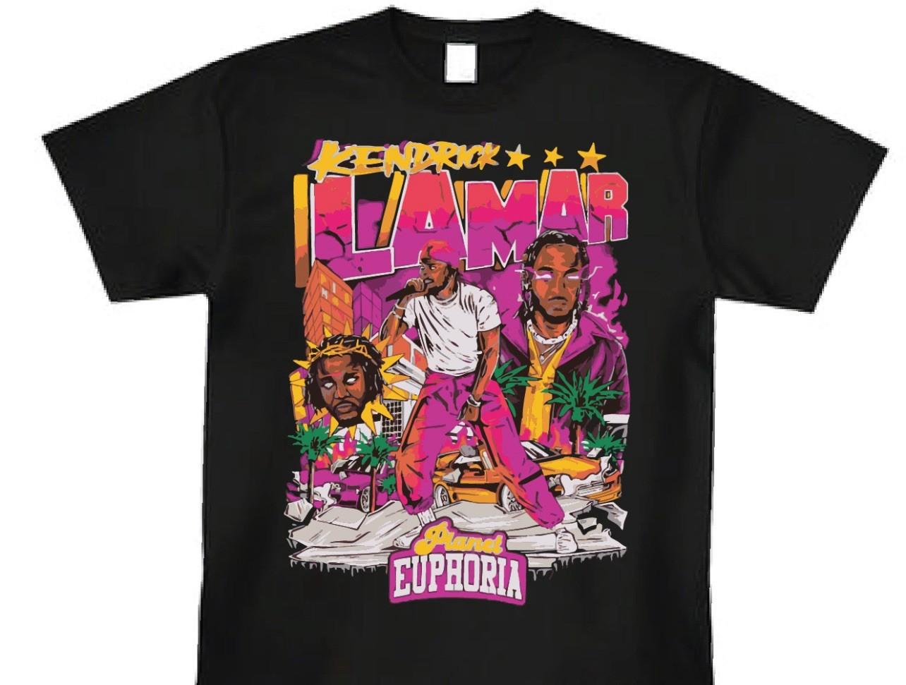 Kendrick Lamar x Euphoria GNX Tour Merch T Shirt S-5XL New 2025 K Dot PgLang S разноцветный
