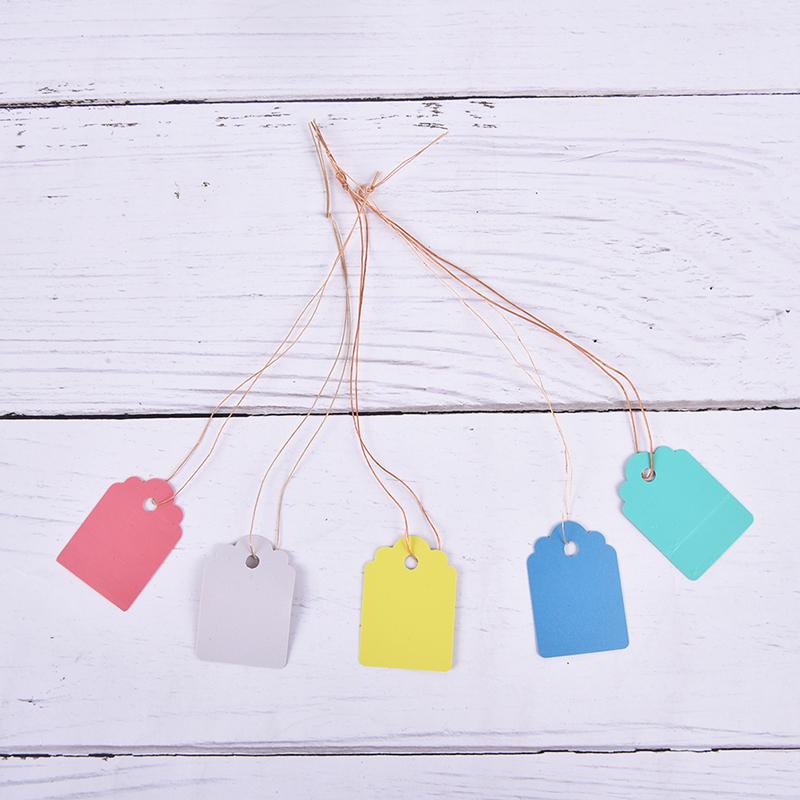 100Pcs Garden Plant Labels Plastic Plant Tags Nursery Markers Flower Pots Seed