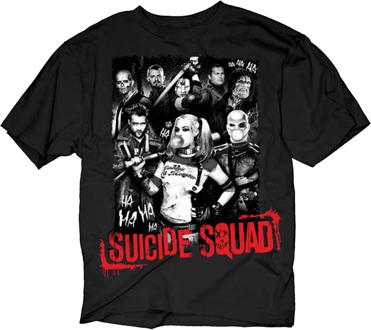 Suicide Squad Montage Tee Shirt S