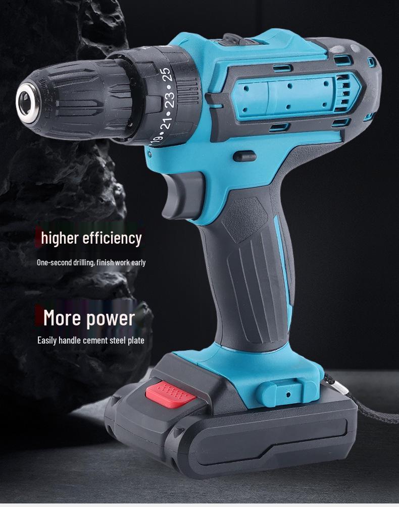High-Power Multifunctional Lithium Drill & Screwdriver Set