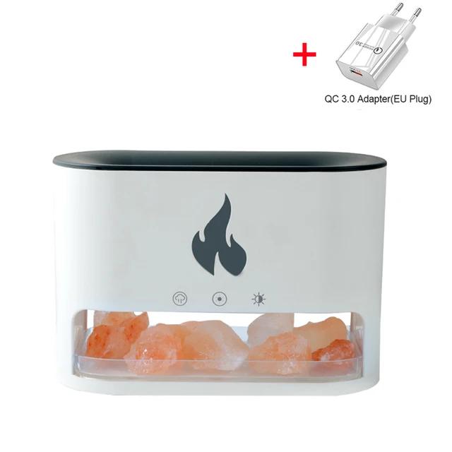 NEW Flame Air Humidifier Essential Oil Diffuser Aromatherapy Mist Maker USB Desktop LED Fire Flame Humidifier Office 2025