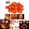 20 Led Maple Leaf Fairy String Light Providing Energy Efficient Autumn Ambiance