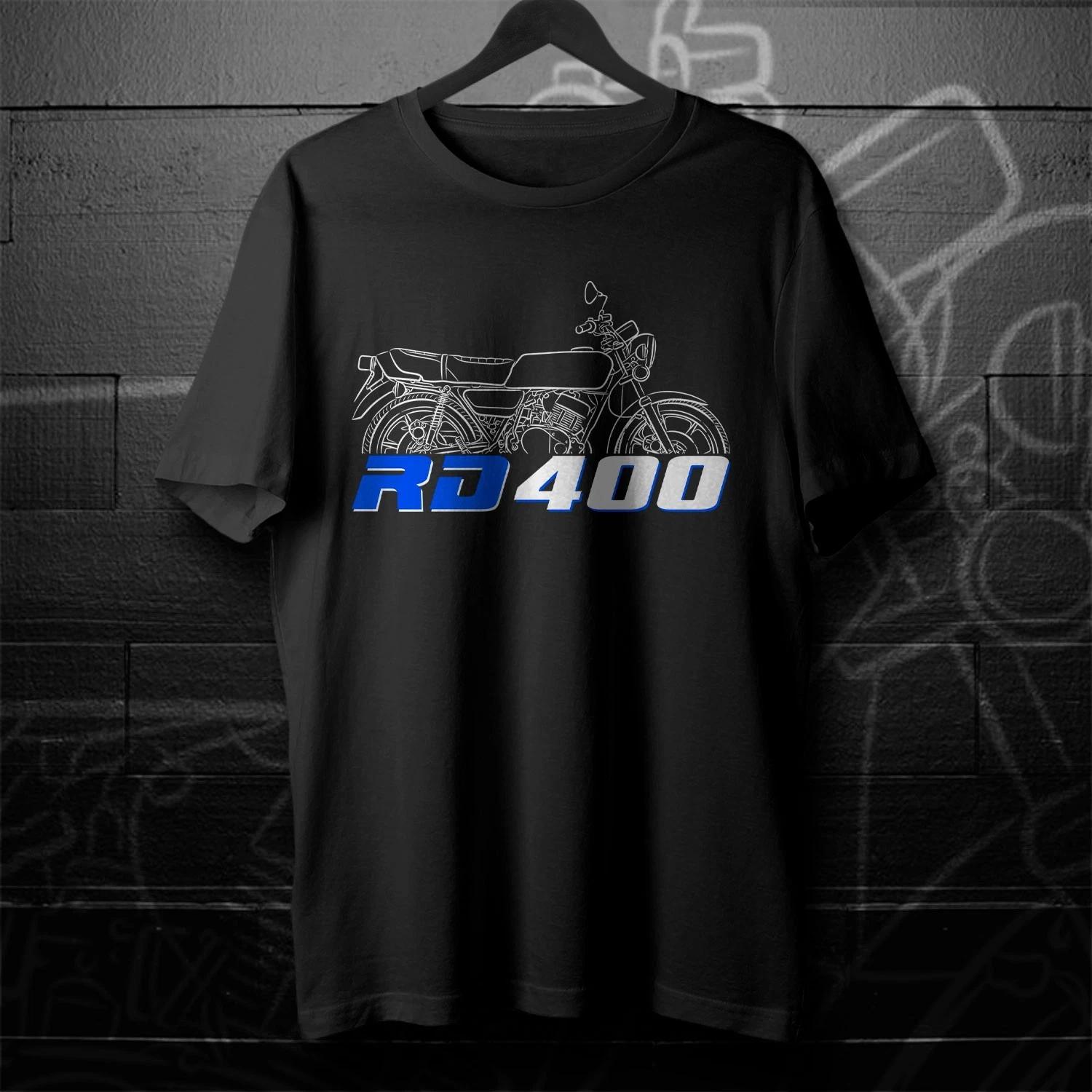For Yamaha RD400 1976-1979 fans - Motorcycle T shirt 4XL