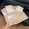 New 71 * 71cm Korean version small square scarf women's silk scarf spring and summer thin sunscreen scarf neck protection tied bag headband scarf
