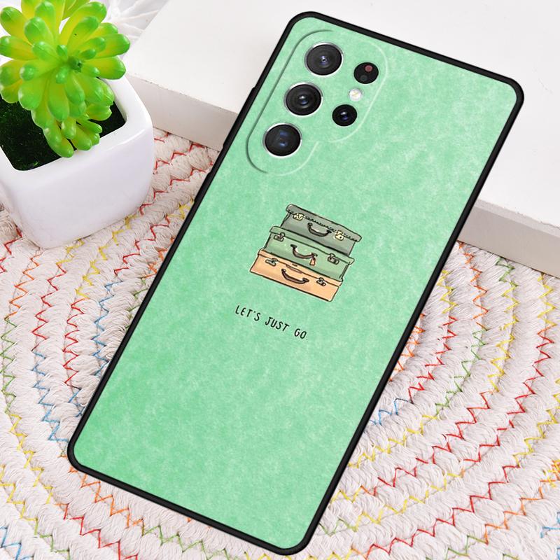 Quotes Texture TPU Phone Case For Samsung Galaxy Note 10 Pro S26 S25 S24 S23 S22 Ultra Plus S21 FE S20 Shockproof Cover