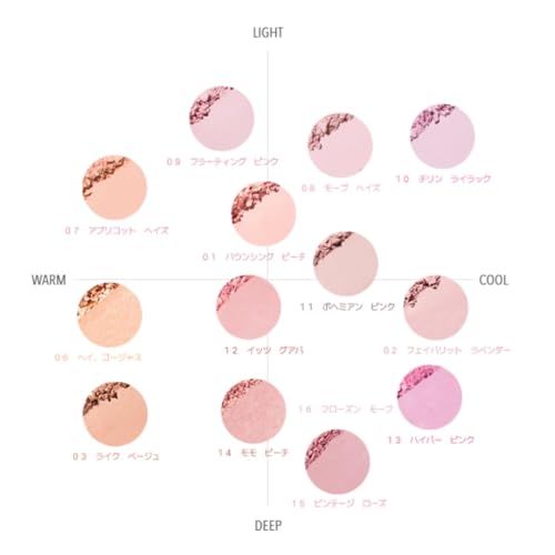 VDL Wangenfarbe Blusher 11 Bohemian Pink (Ein bohemisches Rosa, das romantischen und freiheitsliebenden Charme ausstrahlt.) Puder-Rouge, Geeignet für warme und kühle Haut