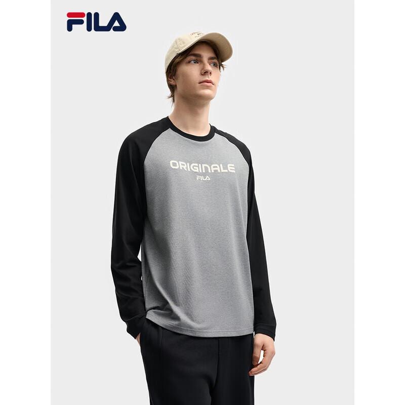 FILA Men s Knit Cool Dry Raglan Long Sleeve T-Shirt L