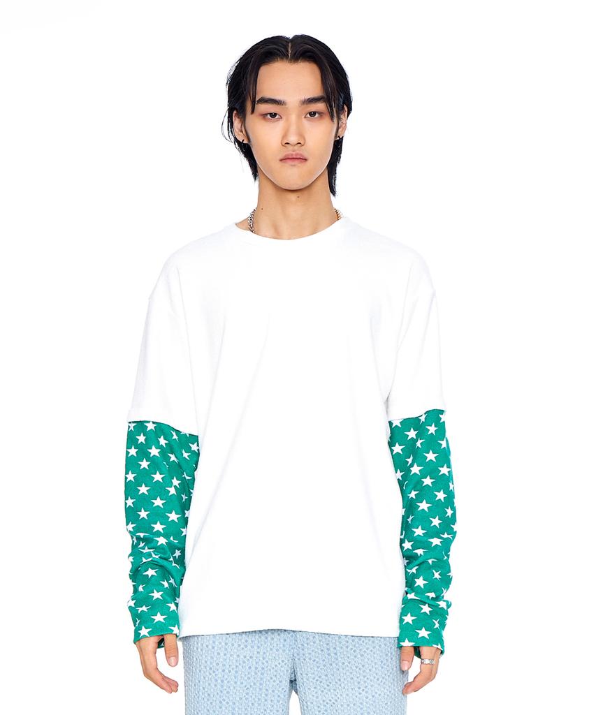 EPONYM Layered Long Sleeve_ Green Star