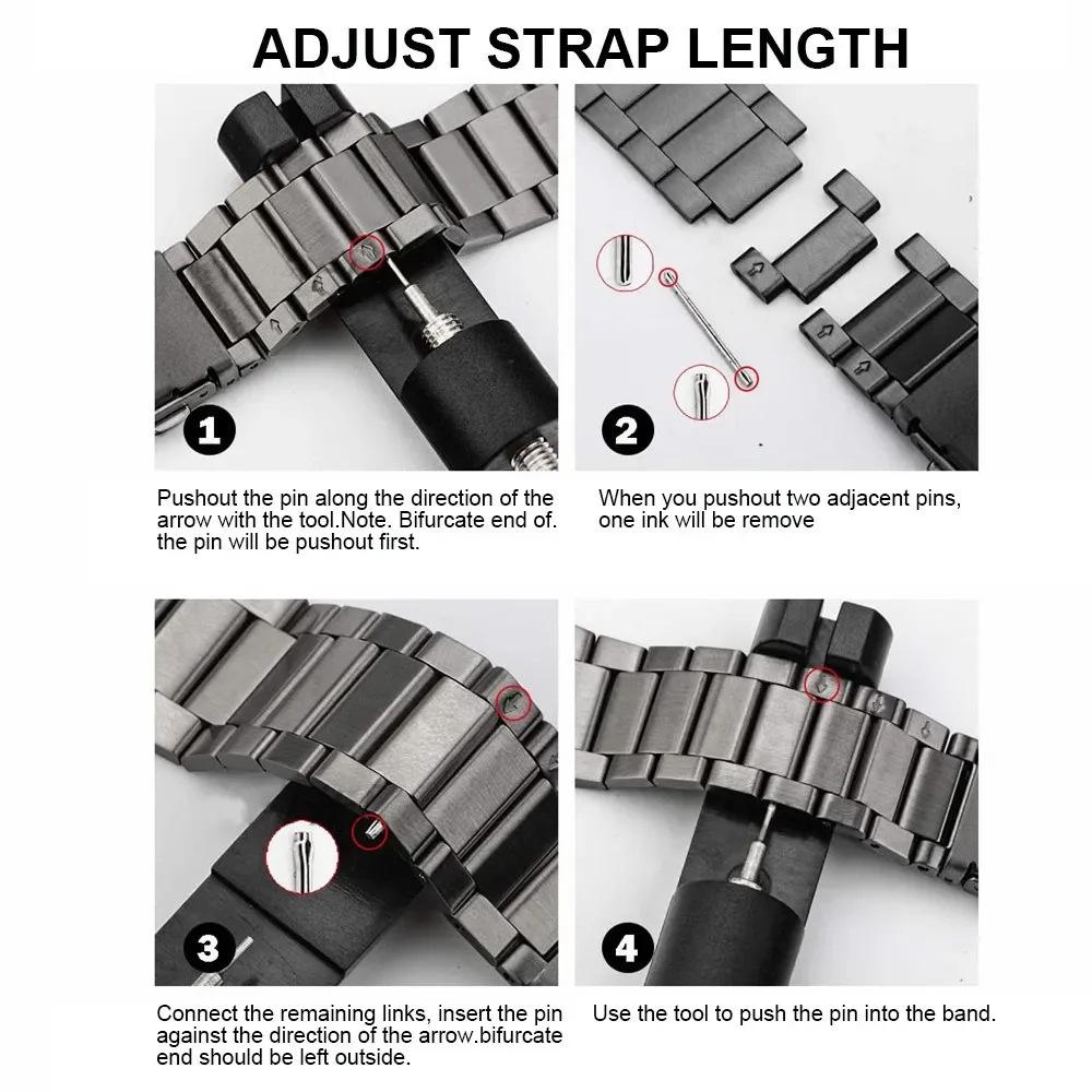 Xiaomi Band 8/9 Pro Mailänder Edelstahl-Armband