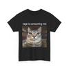 Rage Is Consuming Me Silly Staring Cat Meme T Shirt