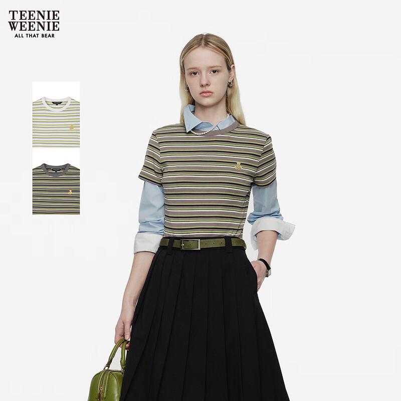Teenie Weenie Bear Stripe T-Shirt S