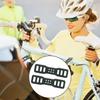 5pcs Silicones Bike Light Band Commuters Bike Lamp Straps Fixing Mounting Straps for Mounting Light