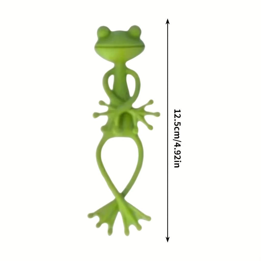 1/2/5 Pcs Frog Shaped Plant Tie Reusable Cable Wire Garden Plant Vine Flower Vegetable Clip Adjustable Flexible Supporter