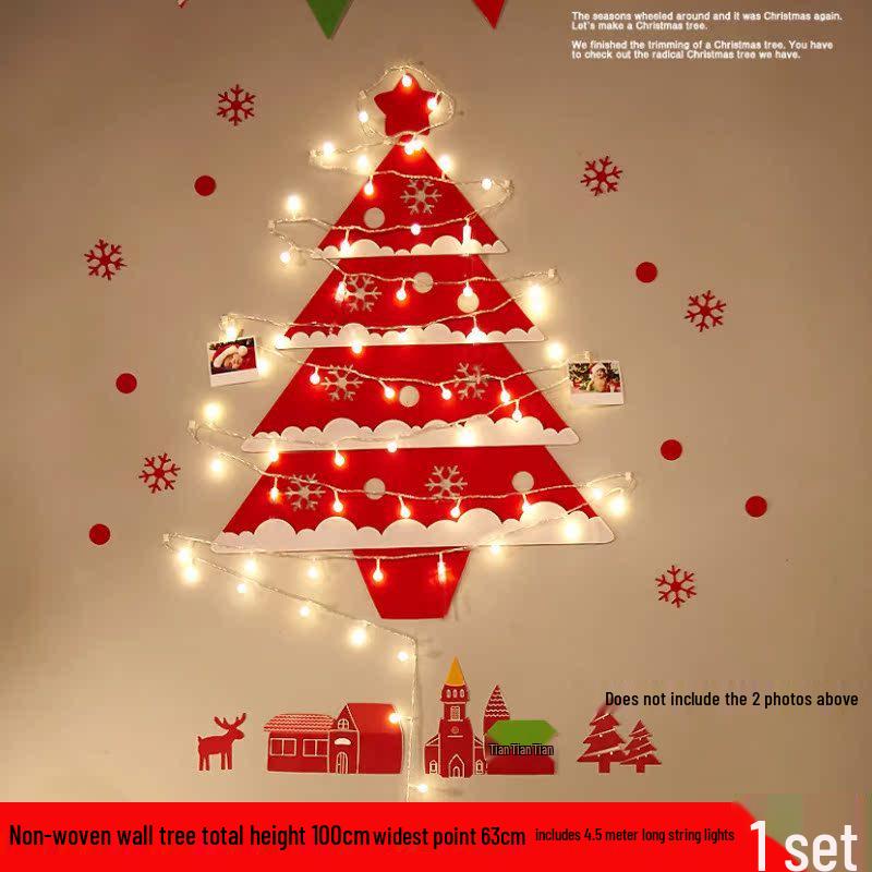 Old Man Snowman Wooden Ladder & Letter Sign Christmas Tree Ornaments for Door & Window Decorations