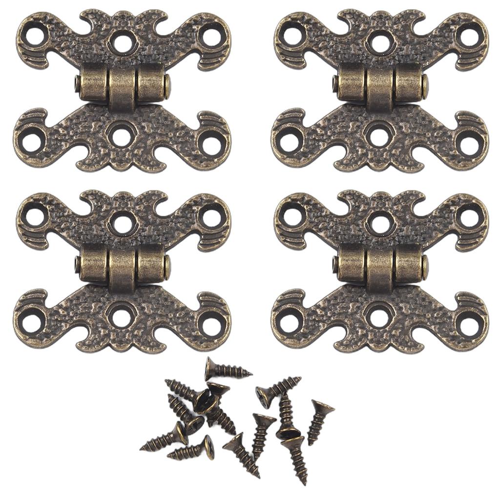 Zinc Alloy Hinge Antique Hinge Convenient Installation