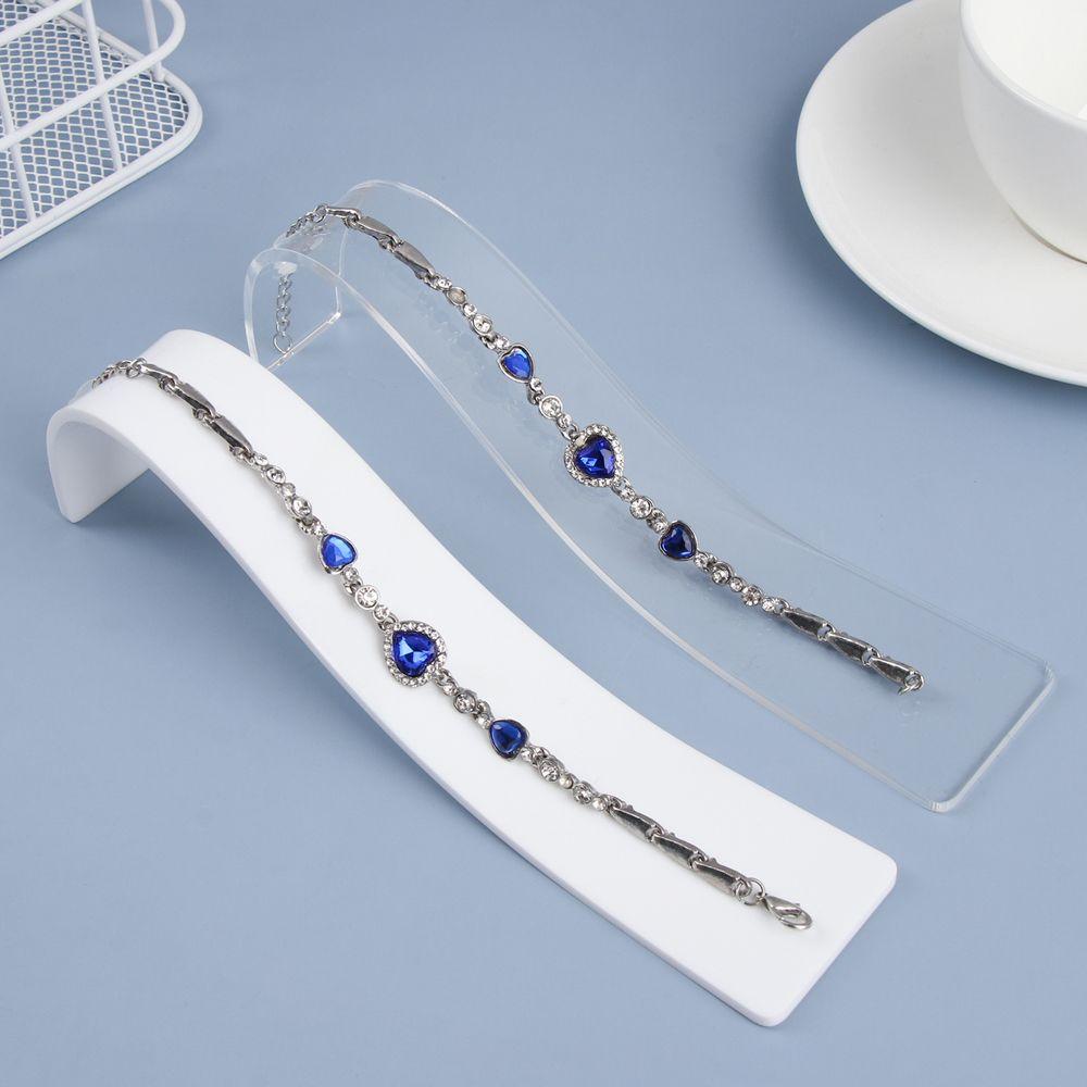 Show Case Desktop Storage Exhibitor Watch Display Bracelet Holder Jewellry Stand Necklace Organizer