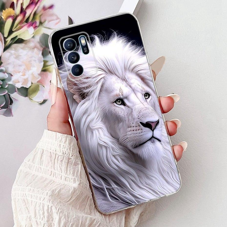 Modische Malerei Hülle Für OPPO Reno6 Z CPH2237 Weiche Silikon TPU Handyhüllen Für Oppo Reno 6Z 5G Rückseiten Stoßfänger
