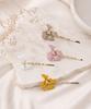Dana Burton Sweet Iris Pearl Twist Hairpin