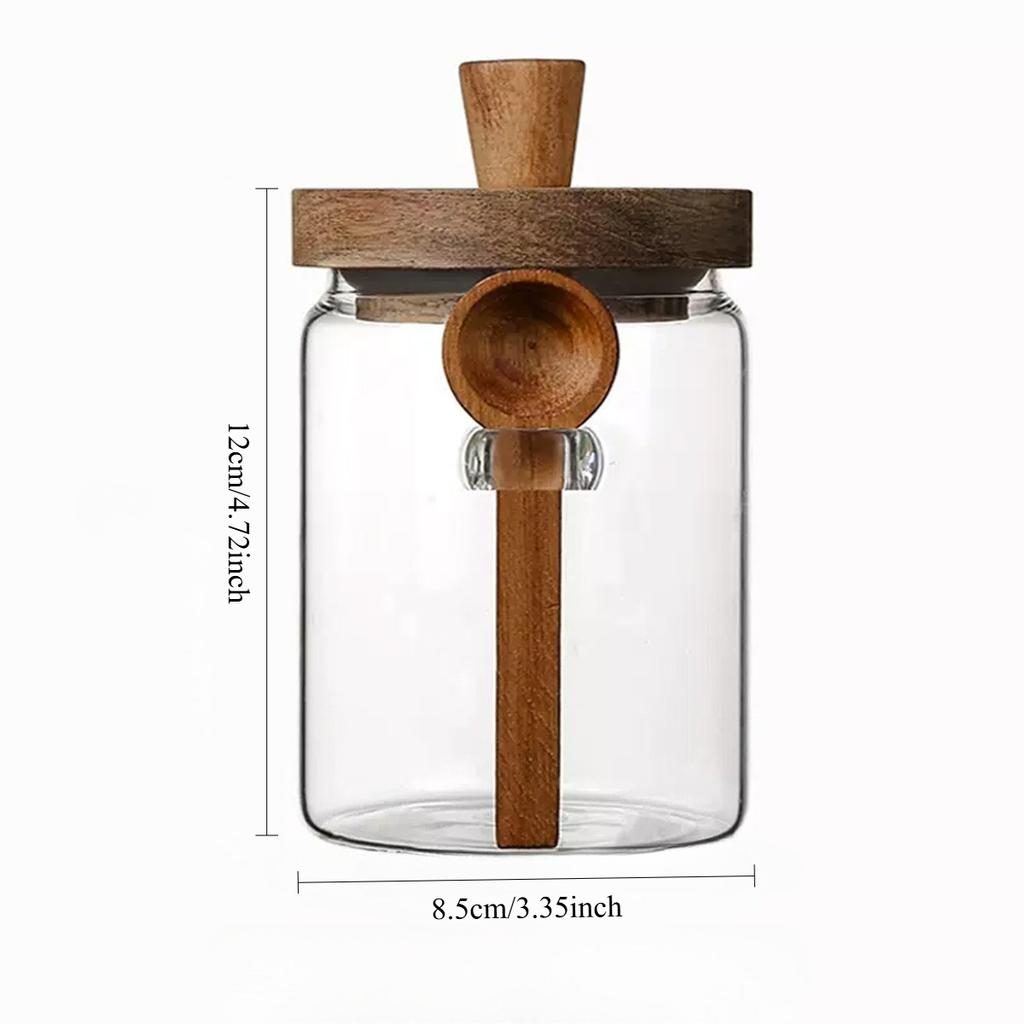 AirTight Glass Coffee Bean Storage Container, Food Storage Jar, for Beans, Grounds Coffee, Tea, Flour, Cereal, Sugar  jars