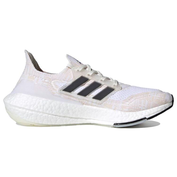 adidas Scarpe da ginnastica da uomo UltraBoost 21 Primeblue Non Tinte Nero Crema Core-Nero Night-Flash FY0837