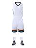Summer College Student Tank & Short Sleeve Basketball Uniform for Outdoor Training and Fitness